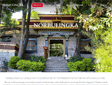 Tablet Screenshot of norbulingka.org